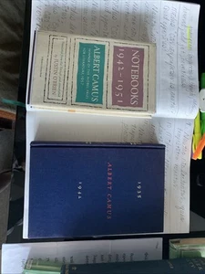 Albert Camus, Notizbücher 1935-1951, (x2) Vintage Hardcover, Top Zustand - Bild 1 von 12