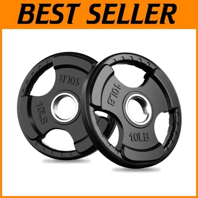 Placas de goma olímpicas para levantamiento de pesas, varios tamaños Foto 1 de 4