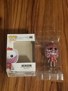 Funko Pop - Benson #48 Regular Show - Rare And Vaulted 2013 With Box Box Damaged - Picture 1 of 24