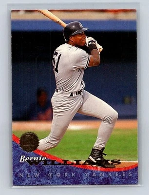 1994 Leaf #4 Bernie Williams New York Yankees - Image 1 of 2