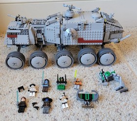 Lego 8098 Star Wars The Clone Wars Clone Turbo Tank 99% Complete Minifigs