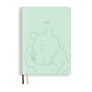 Daigo Diary 2026 Schedule Book Disney Weekly  B6  Pooh Mint E6227 - Picture 1 of 5