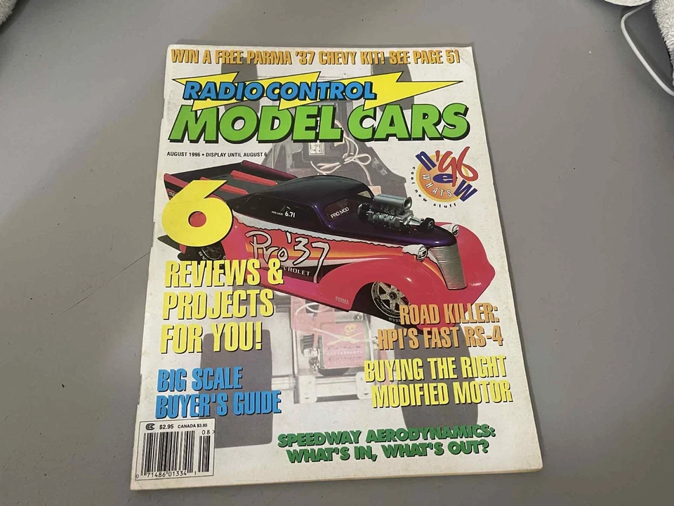 Vintage August 1996 R/C Model Cars (Radio Control Car Action Competition Plus) - Image 1 of 1