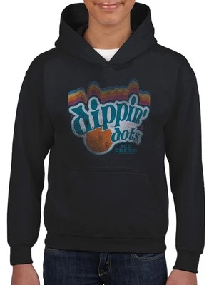 Camiseta Dippin' Dots Retro Vibes - Sudadera con capucha clásica con gráfico de helado para jóvenes Foto 1 de 4