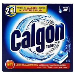 Calgon Anticalcare Tabs Pastiglie Lavatrice 15 Pz. - Bild 1 von 1