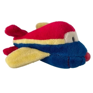 SELTEN VTG Flugzeug Baby Dinge Dakin Aufzieh-Musical FLIEG mich zum Mond Plüsch - Bild 1 von 8