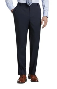 PRONTO UOMO Platinum Anzughose Herren blau Wolle gefüttert 60 W ungesäumt - Bild 1 von 5