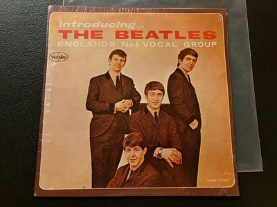 THE BEATLES Introducing The LP VJLP 1062 Brown Border Mono SEALED john lennon - Image 1 of 2
