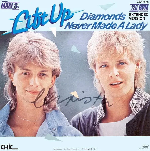 Lift Up Diamonds Never Made A Lady GREEN TRANSPARENT Vinyl Single 12inch - Bild 1 von 1