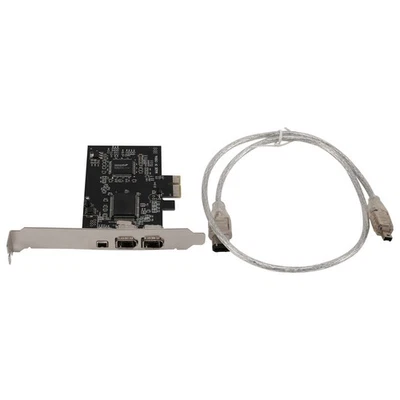 5X(1394 Firewire Card,PCIe 3 Ports 1394A Firewire Expansion Card, PCI8744 - Image 1 of 4