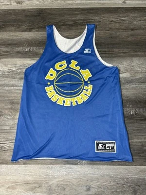 Vintage Starter NCAA UCLA Bruins Reversible Basketball Jersey Dazzle M RARE - Image 1 of 4