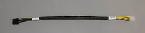 Custom Riser to EPS 12V Power Cable Dell PowerEdge R720 R730 Tesla M40/P40/P100 - Picture 1 of 3