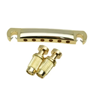 Genuine LP Tune-o-Matic Bridge & Stop Bar Tailpiece for Epiphone Les Paul Gold - Picture 1 of 14