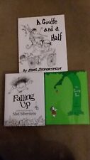 Shel Silverstein lot of 3 h/c d/j The Giving Tree FALLING UP Giraffe and a Half