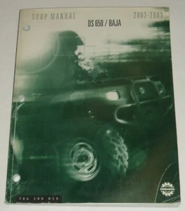 Bombardier Ds650 Service Manual 2002 2003 Ds 650 Baja Atv Quad Sop Repair - Picture 1 of 5