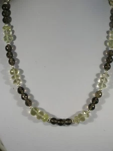 20" Quartz Bead Necklace - Picture 1 of 2
