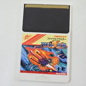 PC Engine Hu FINAL BLASTER Card Only 1662 pe - Picture 1 of 3