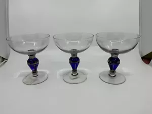 Z Gallerie Majestic Coupe Orchid Champagne/Sherbet Set Of 3 - Picture 1 of 13