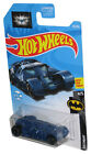 Dc Batman Dark Knight Batmobil 4/5 (2017) Hot Wheels Blue Toy Auto 153/250