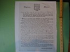 Original Poster of Notice to clear streets from Temple Bar to the Exchange, 1844