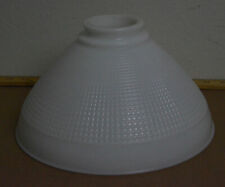 Vintage White Milk Glass Torchiere Floor Lamp Shade Diffuser 10" inch diameter