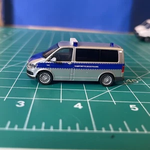 Rietze HO Scale 1:87 German Police Polizei Bomb Squad Volkswagen Van - Picture 1 of 5