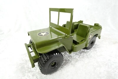 Jeep del ejército 1973 Carolina Enterprises Empire GI JOE juguete de plástico vintage Foto 1 de 4