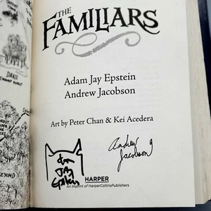 The Familiars SIGNED First Edition Hard Cover Book Epstein & Jacobson 2010 - Picture 1 of 12