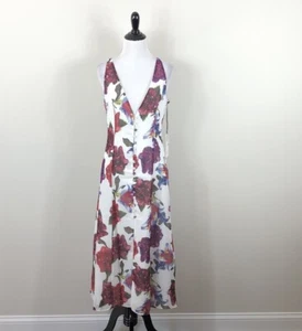 Vestido Privacy Please Vestido Reina Floral Midi Talla Pequeña Nuevo con Etiquetas Minorista $218 - Imagen 1 de 3
