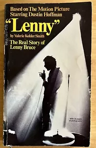 Vintage ~ Lenny By Valerie Koehler Smith - The Real Story Of Lenny Bruce 1st Ed. - Picture 1 of 7