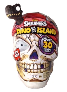 Zuru Smashers Dino Island Pirate Giant Skull Over 30 Surprises Inside! 28 Pieces - Picture 1 of 7