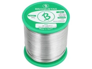 ECO2 B2.1 1,0MM 500GR Lötdraht Sn97Ag3 1mm 0,5kg bleifrei Verpackung: Spule BROQ - Bild 1 von 1