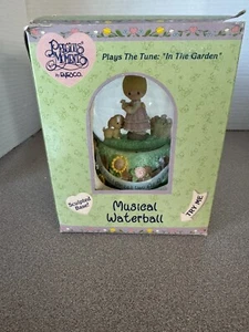 Precious Moments Musical Waterball / Snowglobe Enesco "In the Garden" 2000 CS3R - Picture 1 of 6