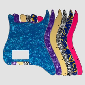 Parts US Fender 11 Screw Holes 72' Standard Strat Guitar Pickgaurd PAF Humbucker - Picture 1 of 45