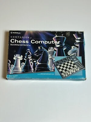 (NICE) VTG Chess Companion Computer Radio Shack 60-2216 Tested & Complete W/ Box - Image 1 of 4