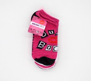 No Show Socks Multicolor Planet Sox Mean Girls Movie Theme 5-Pair MSRP $15