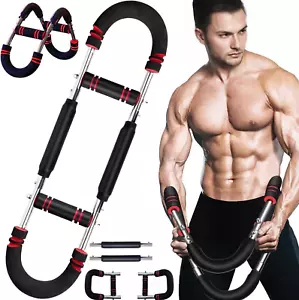 Twister Arm Trainer, 40-100Lb Adjustable Chest Workout Equipment, Arm Trainer, T - Picture 1 of 12
