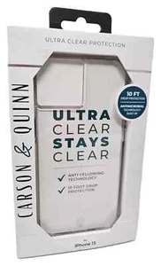 BRANDNEU Carson & Quinn Ultra Clear Case für Apple iPhone 13 6,1" - Bild 1 von 1