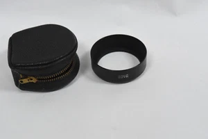 HOYA 49mm Black Metal Screw In Lens Hood - Vintage Japan with Pentax Case - Bild 1 von 11