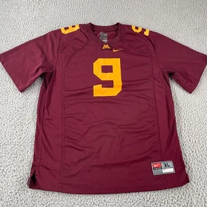 Nike University Of Minnesota Gophers Football Jersey Number #9 Nine Youth XL - Picture 1 of 11