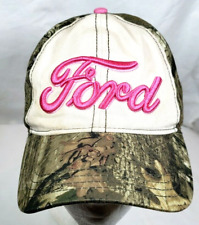 Hat Ford Pink Camouflage Script Spell Out Adjustable Cap Break Up Infinity