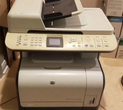 HP Color LaserJet CM1312nfi MFP All-In-One Printers | w/ Remaining Toner Install - Image 1 of 4