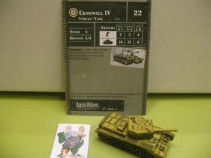 =Axis & Allies Miniatures BASE SET II Cromwell IV with card 16/45= - Picture 1 of 1