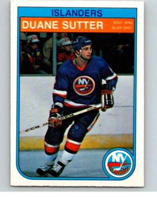 1982-83 O-Pee-Chee #212 Duane Sutter  New York Islanders V58580 - Image 1 of 2