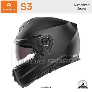 NUEVO casco facial completo para motocicleta Schuberth S3 | negro mate | L | envío gratuito - Imagen 1 de 4