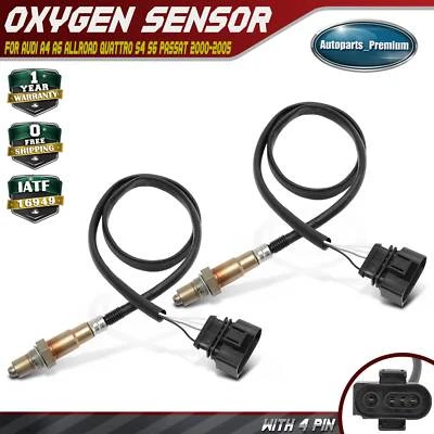 Датчик кислорода восходящий O2 для Volkswagen Passat 00-05 Audi A4 A6 A4 quattro 2 шт. - Изображение 1 из 4