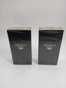 (Lot Of 2) Avon Mezmerize Black Eau De Toilette Spray For Him 3.4oz Sealed - Picture 1 of 4