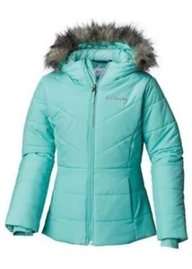 Columbia Youth Girls Katelyn Crest Jacket, Dolphin Size X-Large - Picture 1 of 4