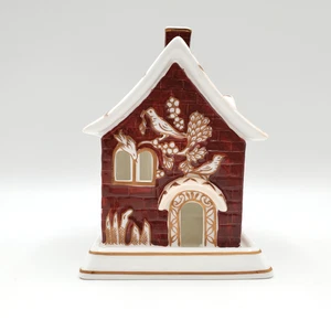 Vintage Coalport Cottage "Red House" Fine Bone China Miniature England - Picture 1 of 12