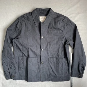 Fat Face Jacket Mens XXL 2XL Blue Chore Utility Oi Polloi Heavy Shacket Casual - Picture 1 of 9